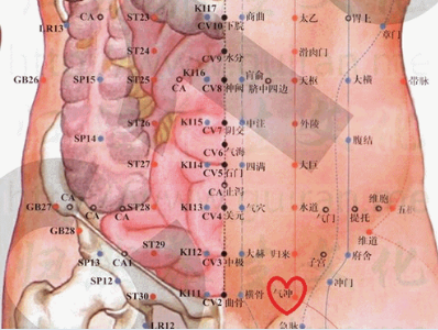 氣沖穴的位置